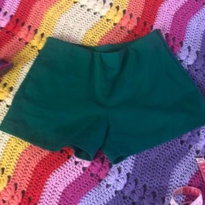 Green hot pants SM vintage retro summer 💚 shorts